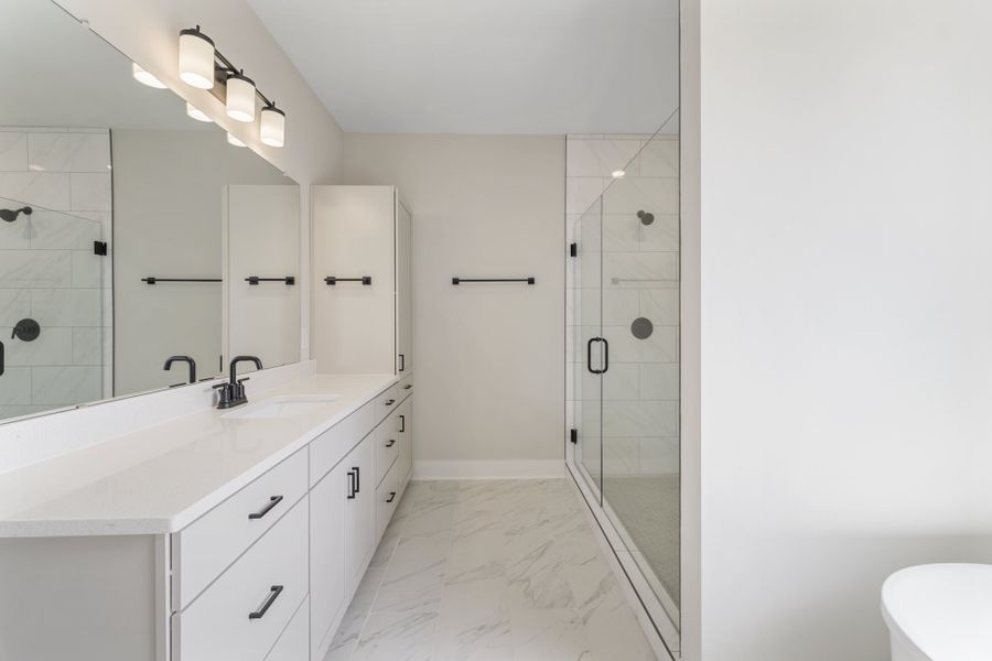 Representative furnished interior of a home built from the Autumn by Hunter Quinn Homes in Beaufort County Homes, Beaufort (Image 7).