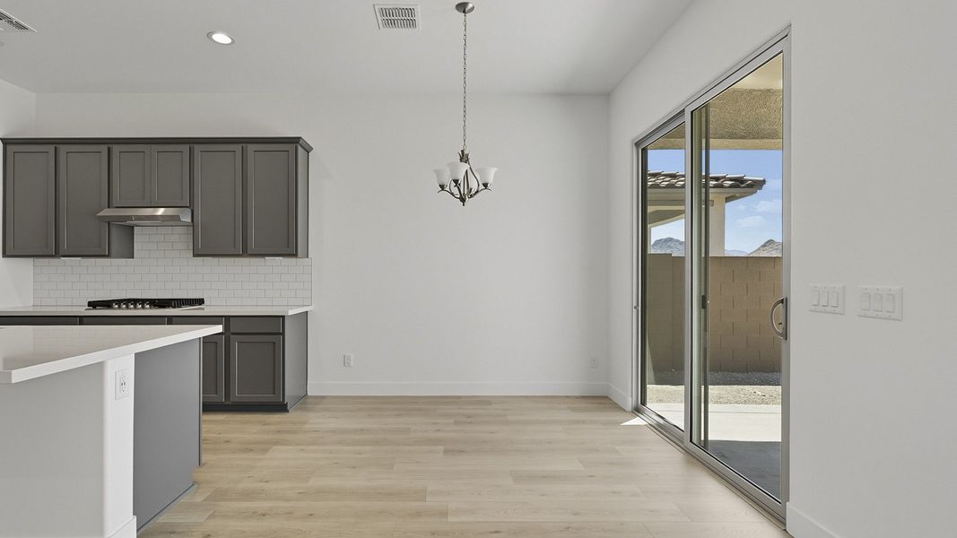 Furnished interior view inside a new home in Hacienda at Estrella, Goodyear (Image 11).