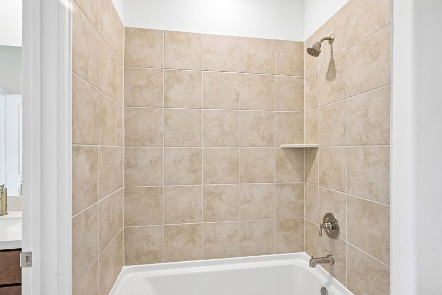 Close-up of interior finishes inside a home in The Ranch at Uptown Celina, Celina (Image 20).