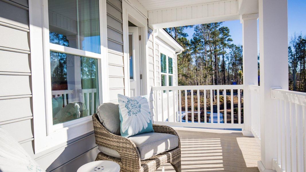 Furnished interior view inside a new home in Sweetgrass at Summers Corner: Arbor Collection, Summerville (Image 11).