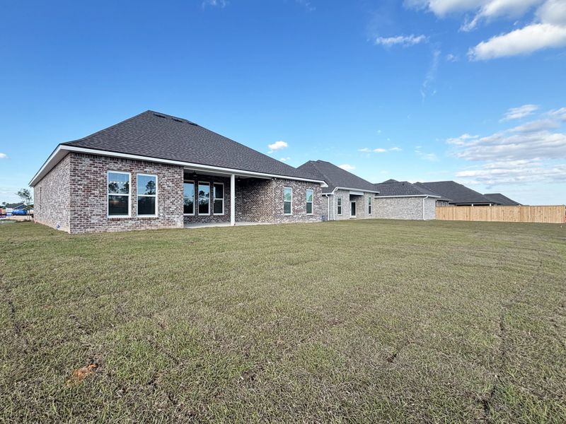 Exterior details and patio area of a home in Natureview, Freeport (Image 4).