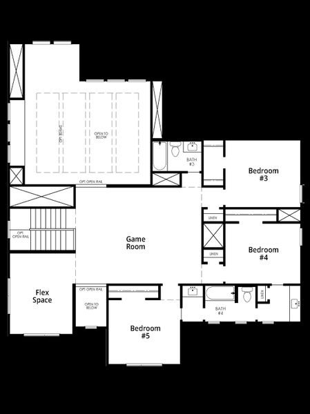Upstairs Floor Plan Upstairs Floor Plan