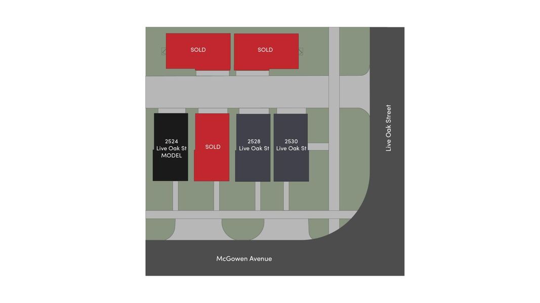 Site Plan- 3 homes LEFT Site Plan- 3 homes LEFT