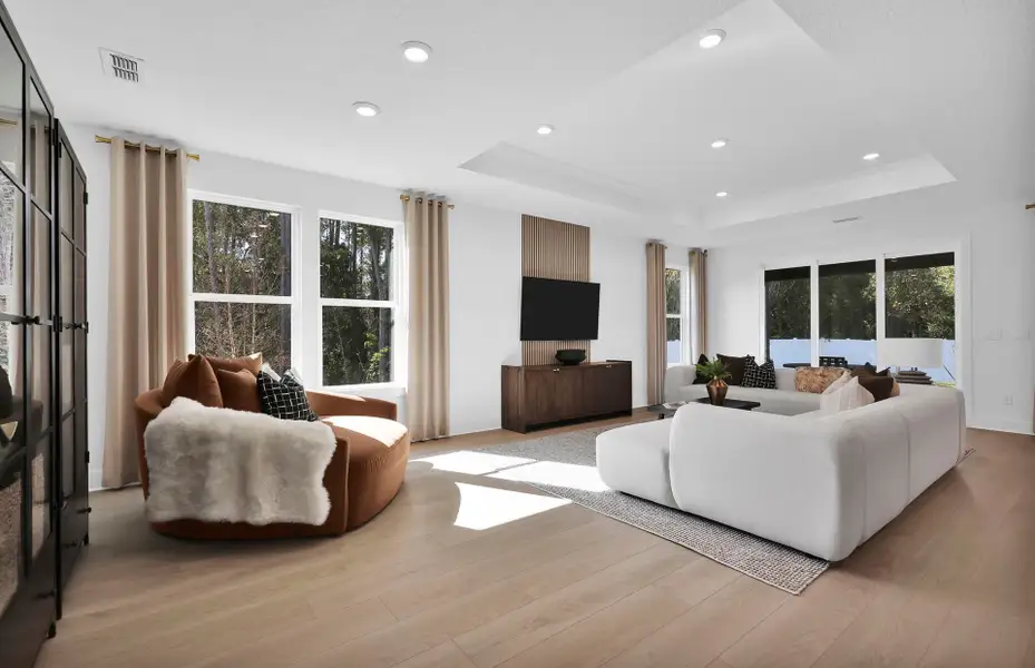 Representative furnished interior of a home built from the Mystique by Pulte Homes in Lakeview Estates, Palm Coast (Image 5).