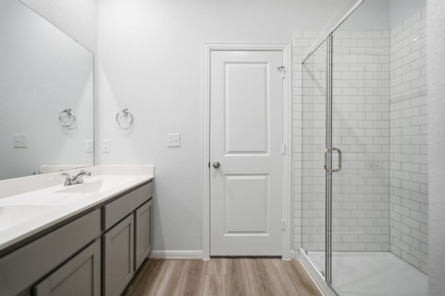 Furnished interior view inside a new home in Municipal Drive Townhomes, Leander (Image 5).