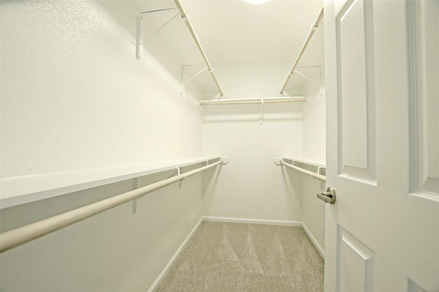 Upstairs Primary Walk-in Closet! Upstairs Primary Walk-in Closet!
