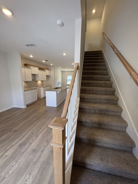 Photo is of the model home to show what the completed floor plan looks like. Selections and Options may vary.