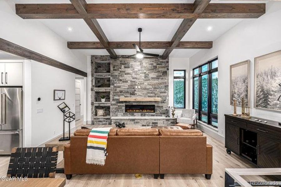 Furnished interior view inside a new home in , Granby (Image 28).