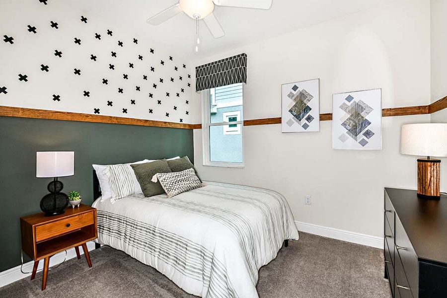 Furnished interior view inside a new home in The Sanctuary – Coastal Collection, Punta Gorda (Image 16).