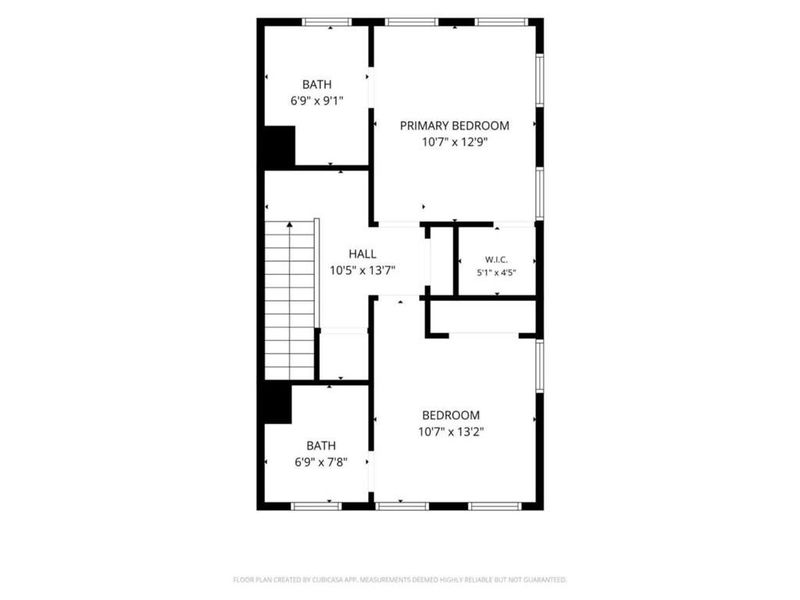 2D floor plan layout of this home in , Atlanta, GA (Image 4).
