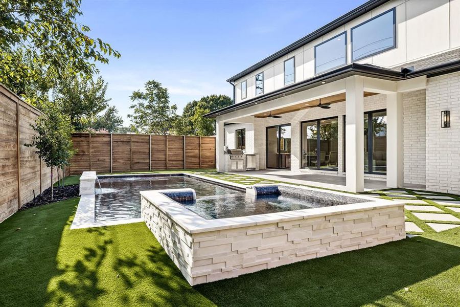 Front exterior of a new home in , Dallas, TX, highlighting curb appeal (Image 23). Front exterior of a new home in , Dallas, TX, highlighting curb appeal (Image 23).