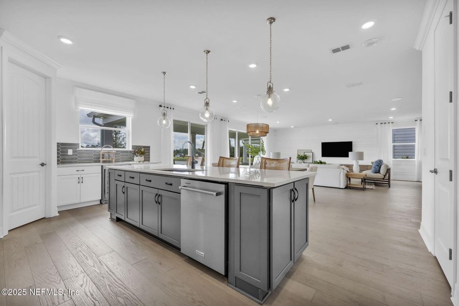 Furnished interior view inside a new home in Double Branch, Middleburg (Image 8).