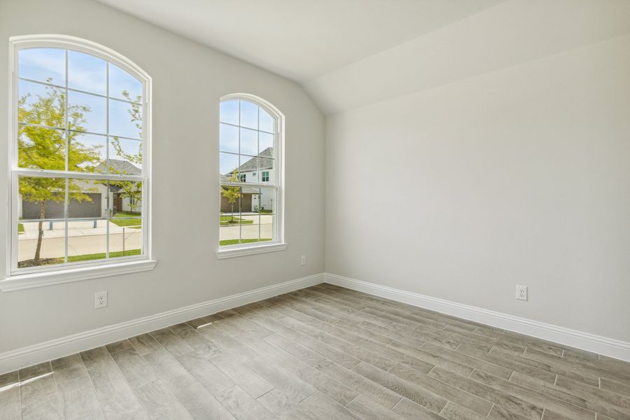 Representative unfurnished interior of a home built from the Blackberry III by Megatel Homes in Santorini, Seagoville (Image 11). Representative unfurnished interior of a home built from the Blackberry III by Megatel Homes in Santorini, Seagoville (Image 11).