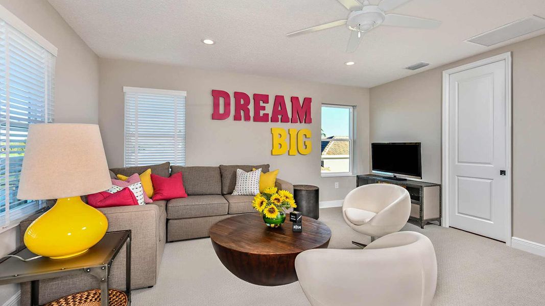 Furnished interior view inside a new home in Windward Real Estate and Homes for Sale in Sarasota, FL - Neal Communities, Lakewood Ranch (Image 14).