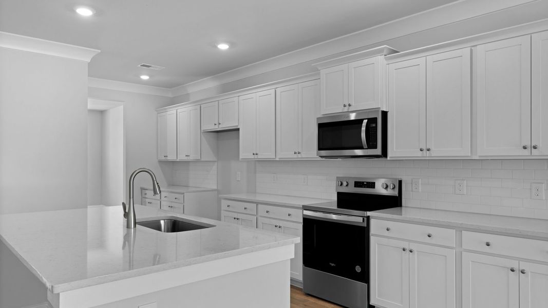 Furnished interior view inside a new home in Sheep Island, Summerville (Image 7).