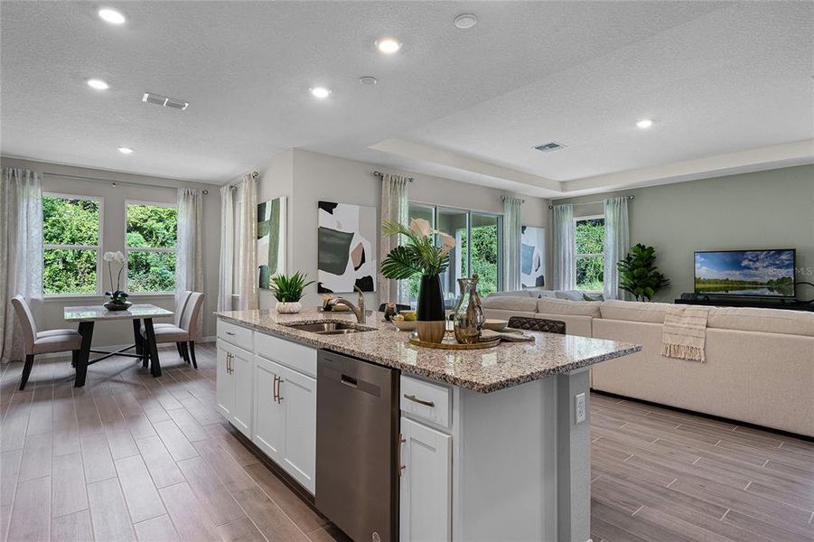 Furnished interior view inside a new home in Wynwood, Ocoee (Image 19).