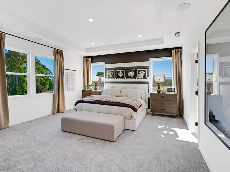 Furnished interior view inside a new home in Oakmead, Buford (Image 4).