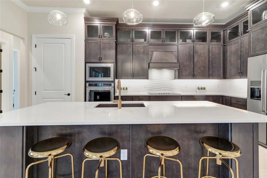 Furnished interior view inside a new home in , Orlando (Image 50).