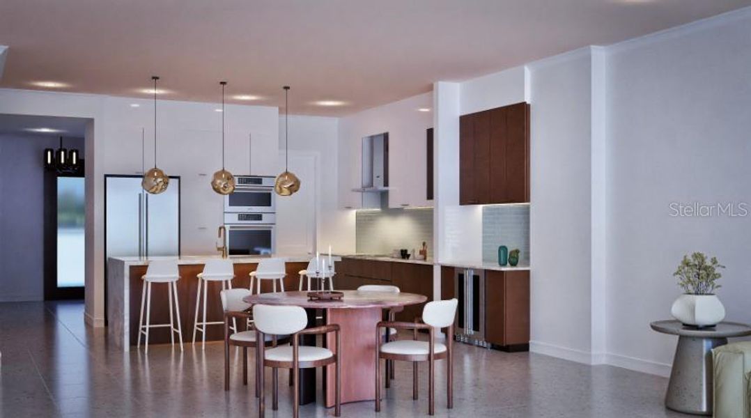 Furnished interior view inside a new home in , Clearwater (Image 8). Furnished interior view inside a new home in , Clearwater (Image 8).