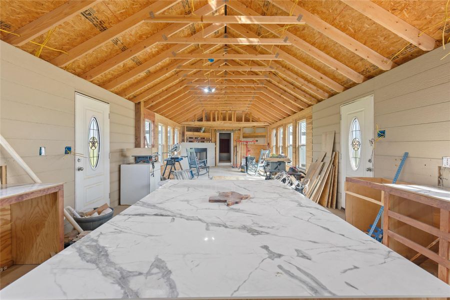 In-progress construction of a new home in , Iola, TX (Image 18).