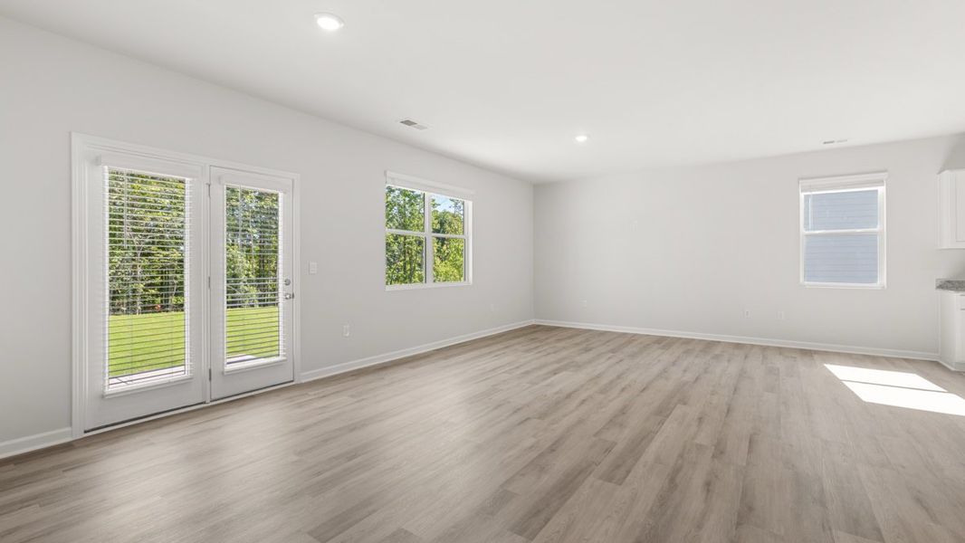 Representative unfurnished interior of a home built from the Cali by D.R. Horton in Oconee Overlook, Gainesville (Image 13).