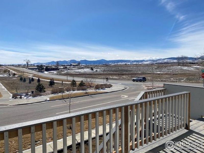 View to the south from back deck