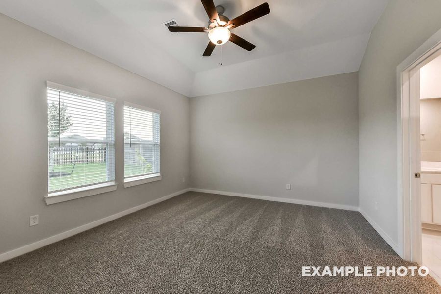 Representative unfurnished interior of a home built from the The Brookside E by Davidson Homes LLC in Enclave at Newport, Crosby (Image 18). Representative unfurnished interior of a home built from the The Brookside E by Davidson Homes LLC in Enclave at Newport, Crosby (Image 18).