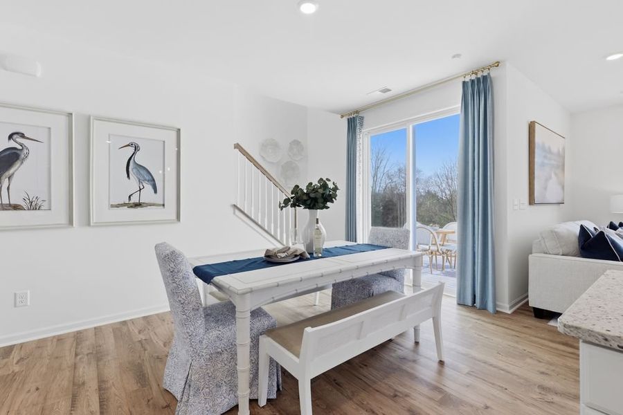 Furnished interior view inside a new home in Fincastle Glen, Shelby (Image 9).