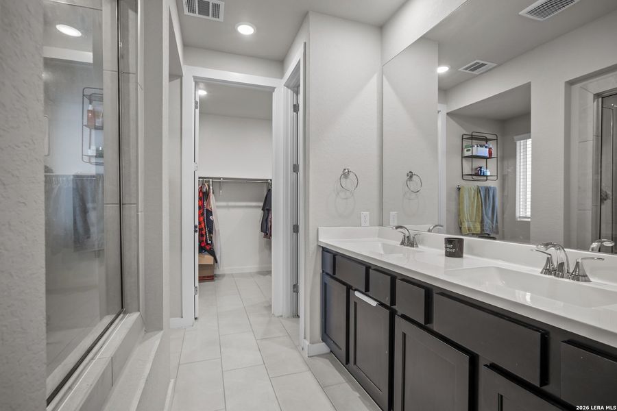 Furnished interior view inside a new home in VIDA, San Antonio (Image 27).