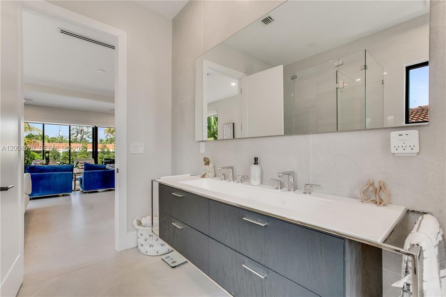 Furnished interior view inside a new home in , Surfside (Image 5).