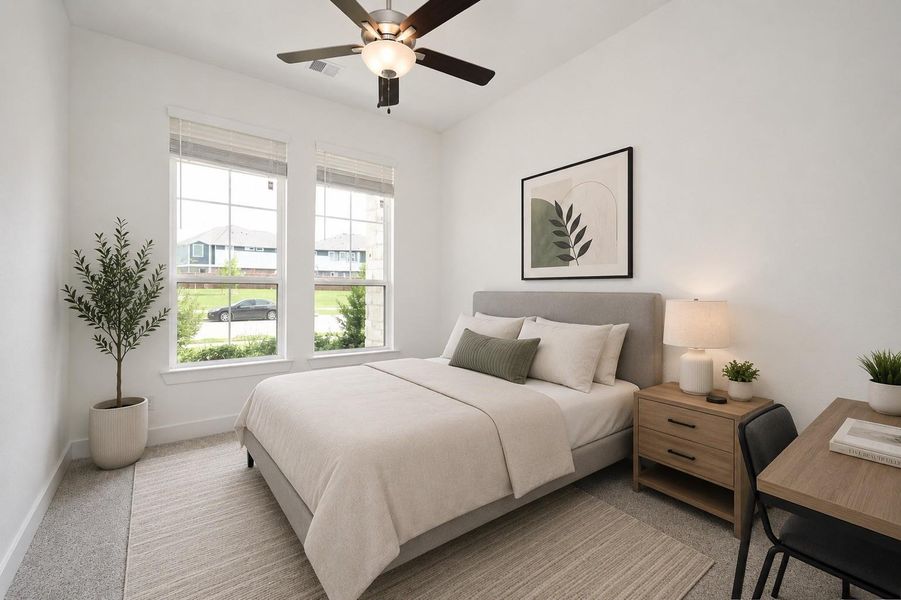 Bedroom 3 Virtually Staged
