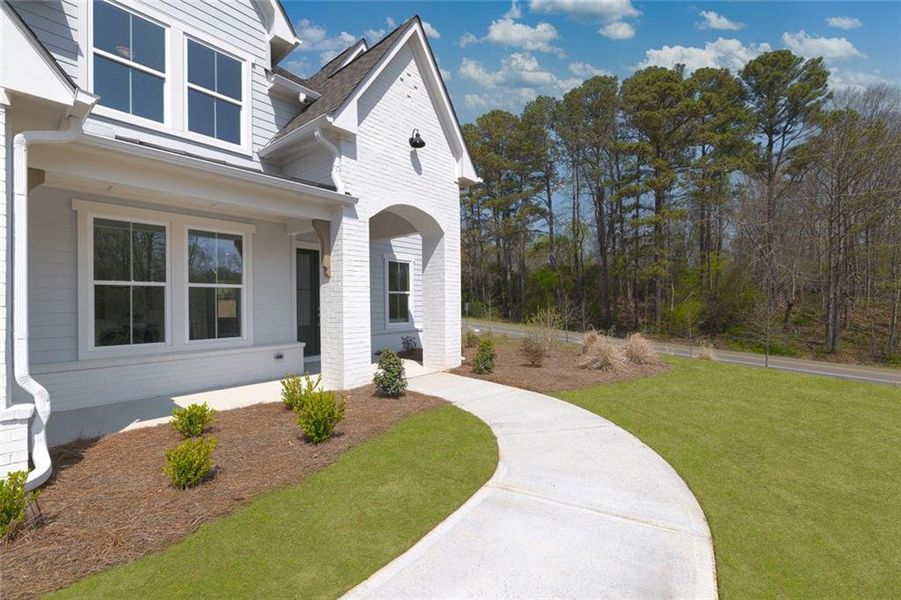 Exterior details and patio area of a home in , Gainesville (Image 33).