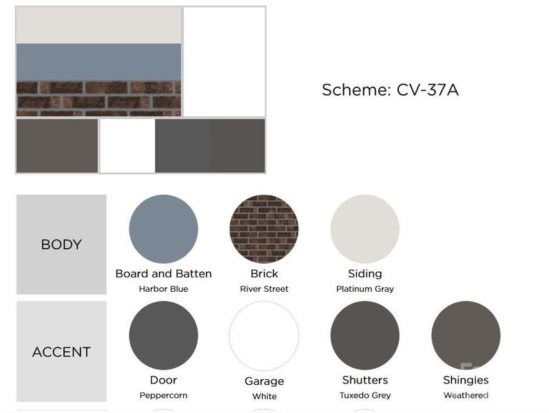 Sample of building materials used in homes in Catawba Trace, Catawba (Image 5).