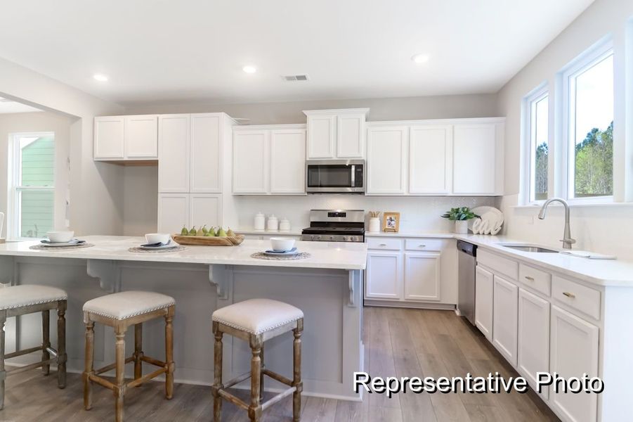 Furnished interior view inside a new home in Homecoming, Ravenel (Image 13).