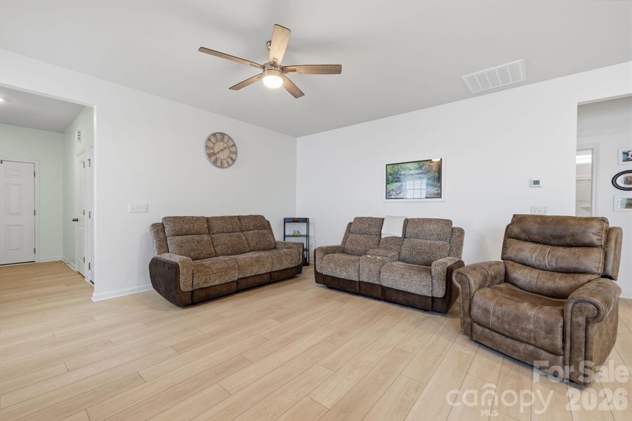 Furnished interior view inside a new home in Legacy Ridge, Catawba (Image 14).