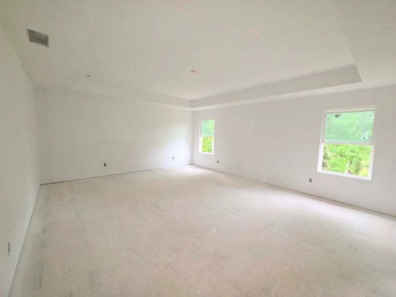 Primary Bedroom Construction Progress