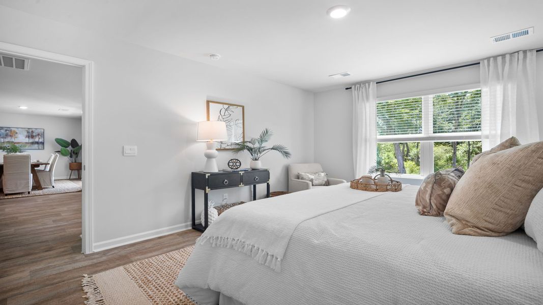 Representative furnished interior of a home built from the Cali by D.R. Horton in The Pines at New Hampstead, Savannah (Image 9).