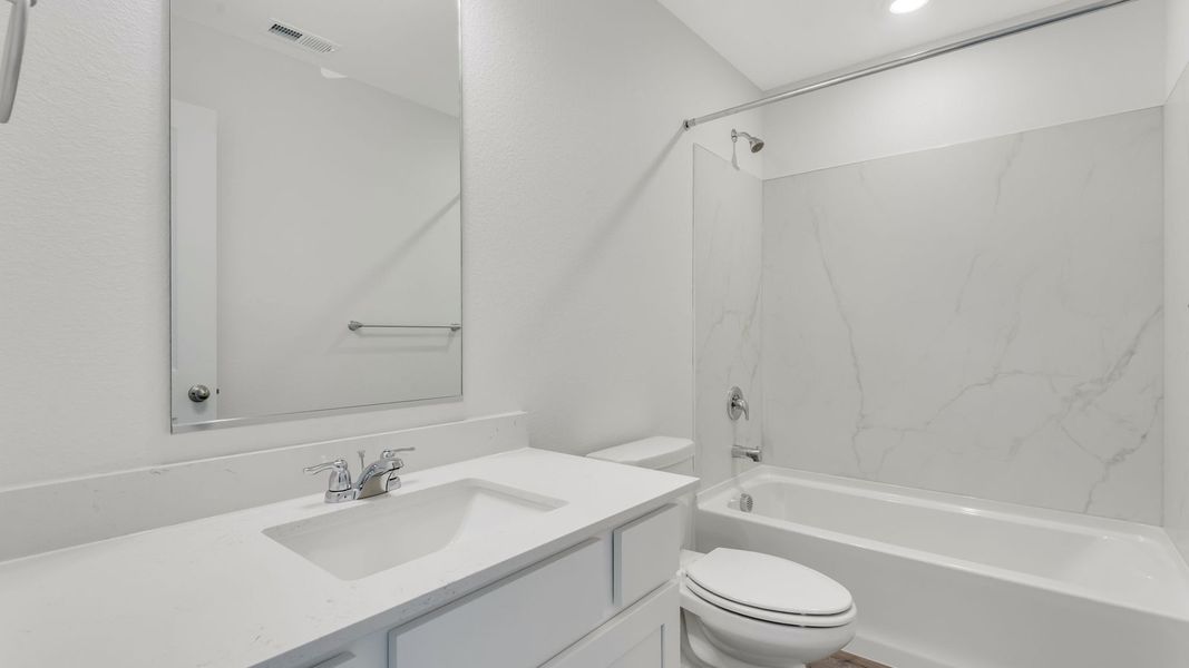 Furnished interior view inside a new home in Ellston Park, Colorado Springs (Image 12).