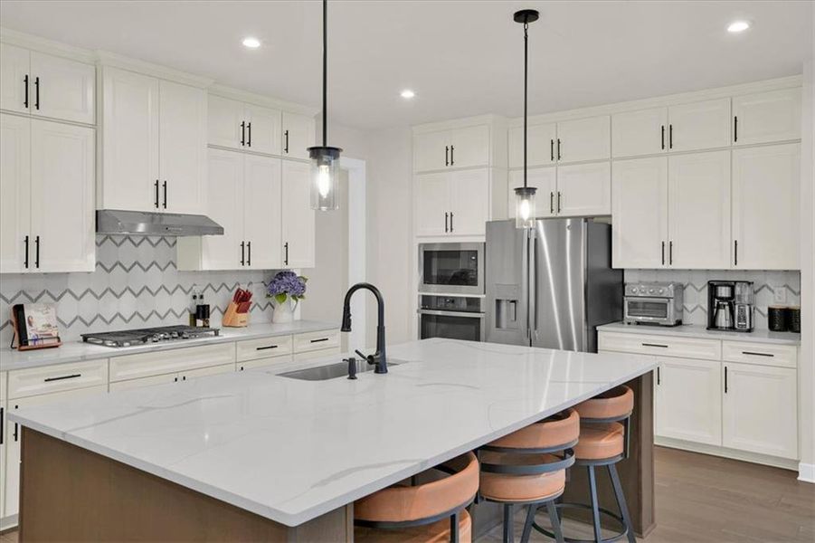 Furnished interior view inside a new home in , Fayetteville (Image 42).