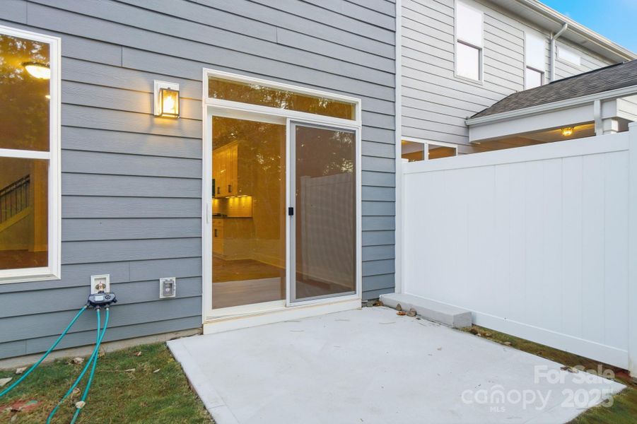 Exterior details and patio area of a home in , Waxhaw (Image 17).
