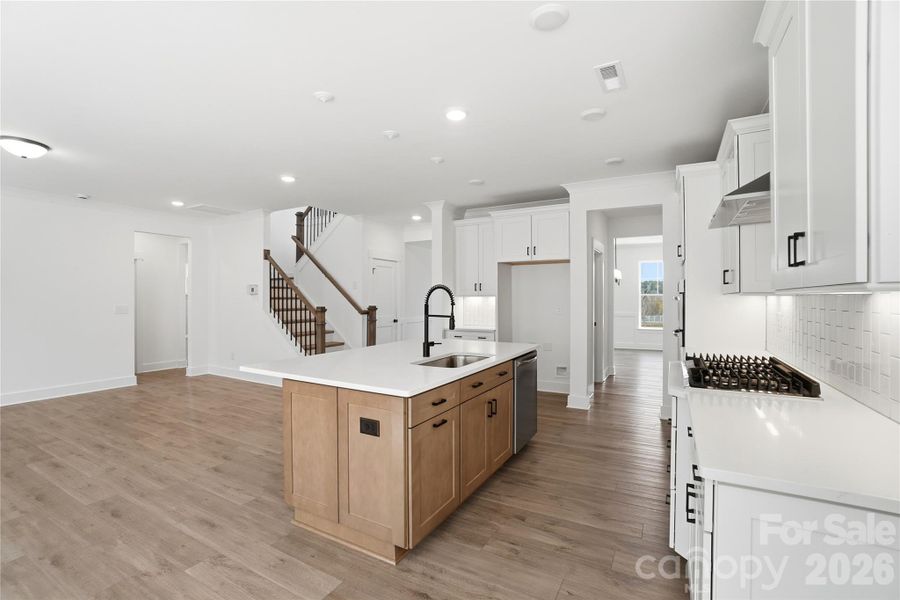 Furnished interior view inside a new home in Summerlin, Mooresville (Image 8). Furnished interior view inside a new home in Summerlin, Mooresville (Image 8).