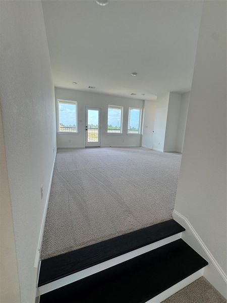 Spacious, unfurnished interior of a new home in Legacy Prairie at Katy Court 60', Katy (Image 13).