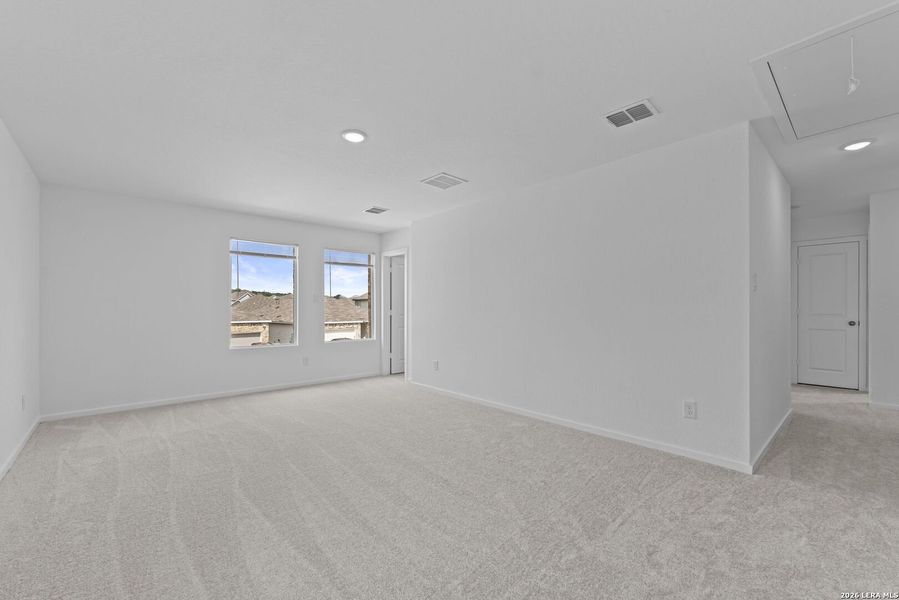 Spacious, unfurnished interior of a new home in Hightop Ridge, Converse (Image 21). Spacious, unfurnished interior of a new home in Hightop Ridge, Converse (Image 21).