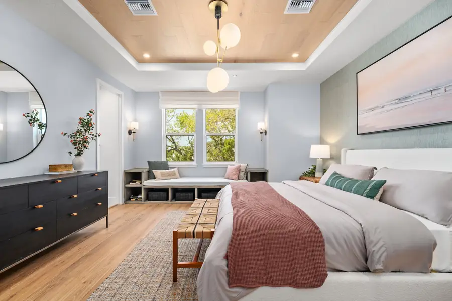 Representative furnished interior of a home built from the Seaglass by Tri Pointe Homes in EvenTide, New Smyrna Beach (Image 35).
