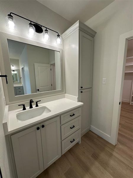 Furnished interior view inside a new home in , Abilene (Image 15).
