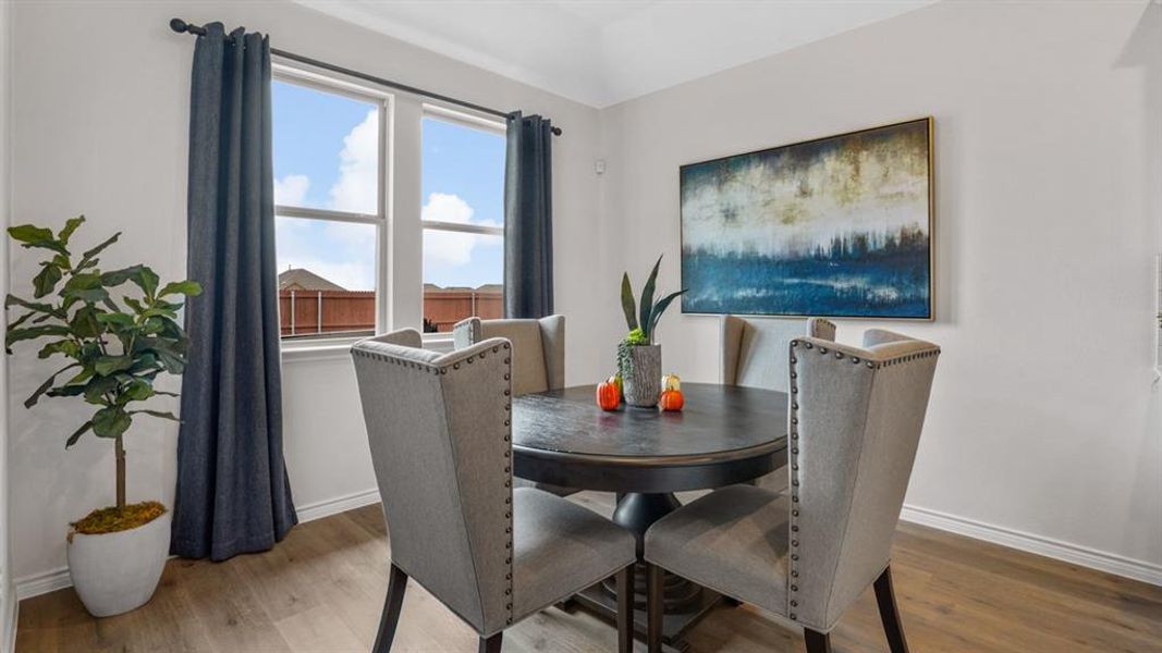 Furnished interior view inside a new home in Morning Ridge, Princeton (Image 14). Furnished interior view inside a new home in Morning Ridge, Princeton (Image 14).