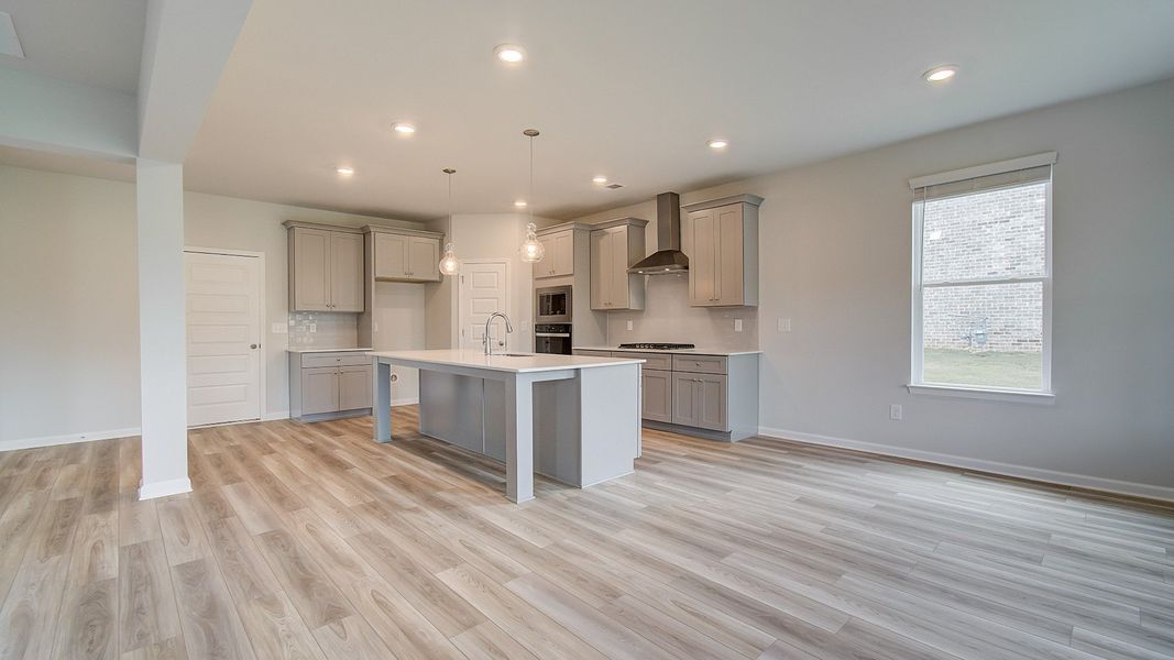 Furnished interior view inside a new home in Westwind Estates, Hampton (Image 12).