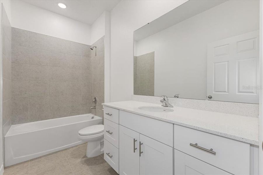 Furnished interior view inside a new home in Highfield at Twisted Oaks, Wildwood (Image 4).