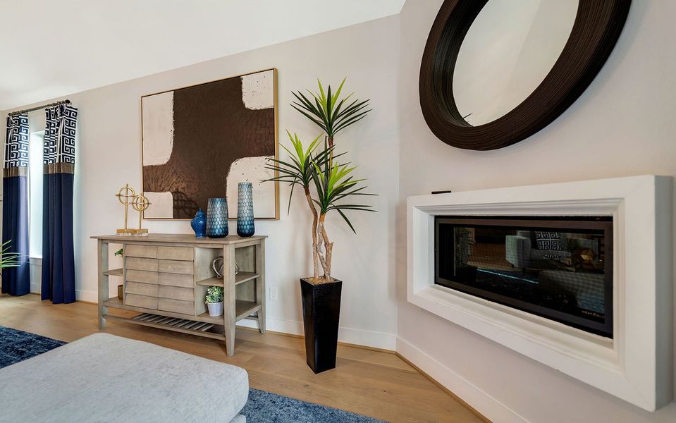 Furnished interior view inside a new home in Windrose Green, Angleton (Image 14).