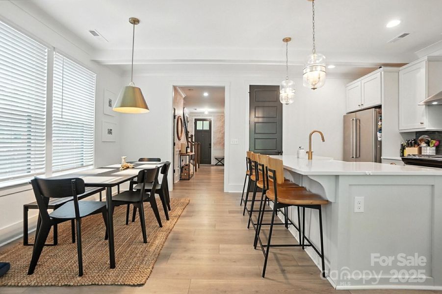 Furnished interior view inside a new home in , Charlotte (Image 25).